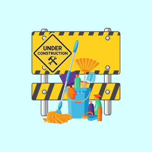 Schoonmaak na verbouwing