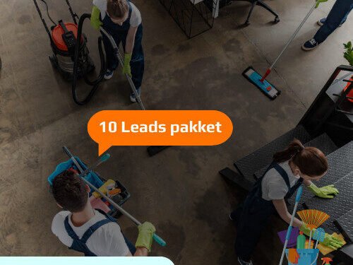10 Leads pakket - Schoonmaak